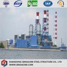 Estructura de estructura de acero Taller principal para planta de energía